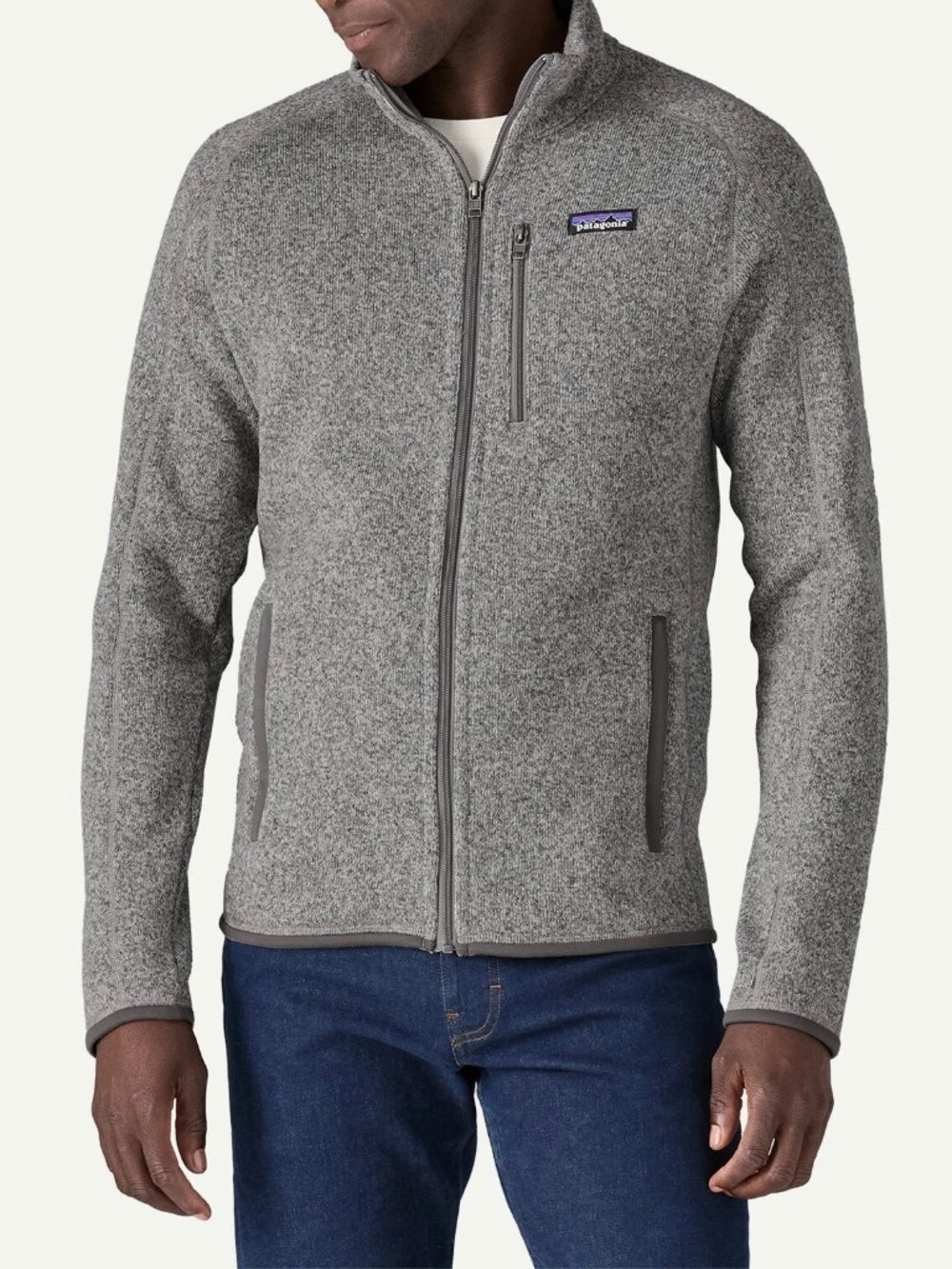 Patagonia Men's Gray Better Sweater Fleece Jacket Sz XXL Comfortcore